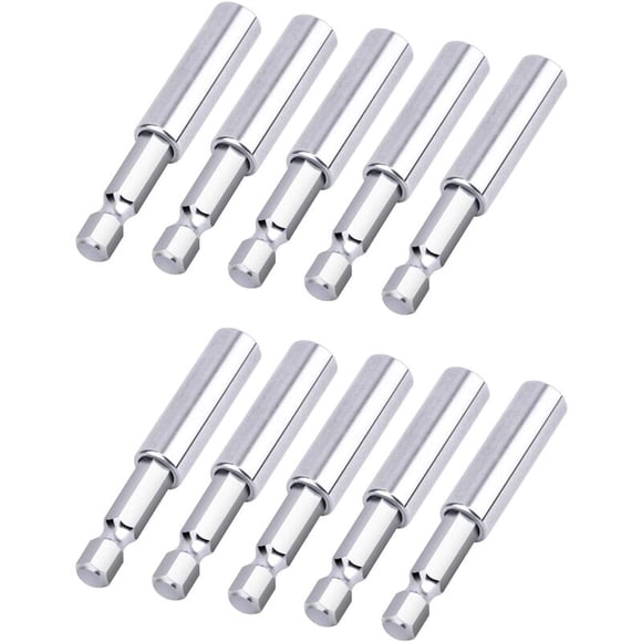 JinsintoMagnetic Bit Holder, Strong Magnetic Bit Holder, 1/4 Inch Hex Shaft, Suitable for Cordless Screwdriver/Electric Drill/Impact Driver/Magnetic Bit Holder Screwdriver