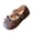 Brown, variant on Boys Girls Lace Up Shoes Toddler Little Kids School Dress Shoes (Toddler/Little Kid) Black 11.5