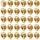 thumbnail image 1 of Juego de 30 Tapones de Tubería Macho NPT de 1/4" con Rosca Hexagonal Interna, Tapones Avellanados Hexagonales para de Extremos., 1 of 5