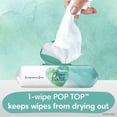 thumbnail image 4 of Pampers Aqua Pure Baby Wipes, 99% Water, Fragrance Free, Baby Wipes Total, 2 Flip-Top Packs ( 112 wipes Total), 4 of 9