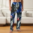 thumbnail image 2 of Mobile Suit Gundam Mens PJ Pajama Pants Bottoms Lounge Pants Sleepwear PJs with Pockets, 2 of 7