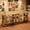 Oak gray, variant on Farmhouse 63 in Bar Height Table, Rectangular Pub Counter with 2 Storage Shelves and Metal Footrest, Space-Saving Coffee Bar Console for Kitchen & Small Spaces - Black Walnut