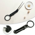 thumbnail image 2 of Tool Bag Magnifying Tweezers 10X Handheld Tweezers with Magnifying Glass for Scientific Jewelry Inspection and Hair Removal, 2 of 9