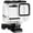 【Double LOCK】 Hero 7 White/Silver Dive Case, variant on XiHAMA 196FT/60M Dive Housing Waterproof Diving Protective Case Shell for Go Pro Hero 5 Session Hero 4 Session with Bracket Mount for Go Pro Hero5 Session & Hero4 Session Accessories kit
