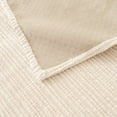 thumbnail image 4 of Nvzi Soft Chenille Sofa Couch Cover Solid Color Striped Weave Textured Sectional Couch Covers Washable Anti-Slip Sofa Slipcover for Dogs Pet, 1 Piece/Not All Set (Cream,27"x27"), 4 of 4