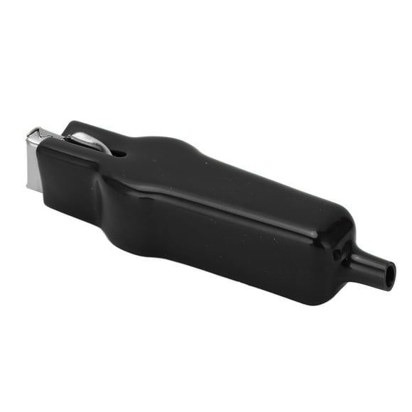 Battery Clamps, Large Opening Electrical Battery Connector Strong Bite Force for Instruments for Electrical Devices Black