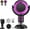 Purple, variant on Smoke Fan for Smoking Indoorsv,Portable Smoke Fan for Smoking Indoors, Rechargeable Smoke Eliminator for Home Smoking, Air Purifier with Removable Filter, Household Desktop Range Hood for Cooking