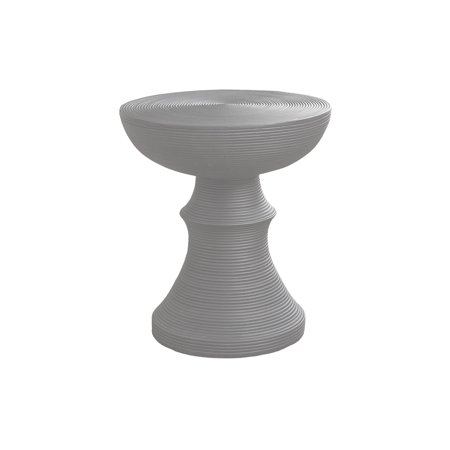 Accent Table - 25"H - Indoor Or Outdoor - Living Room - Nightstand - Gray