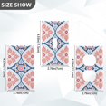 thumbnail image 7 of Yayeee Duplex Wall Plate 1-Gang 4.5"x2.7" Home Receptacle Light Switch Decorative Outlet Cover, Mosaic Flowers Pattern, 7 of 7