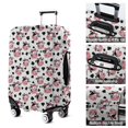 thumbnail image 5 of White Cow Bow Pattern Luggage Cover Fashion Suitcase Cover Baggage Covers Fit 25-28 Inch Luggage (Go Travel), 5 of 5