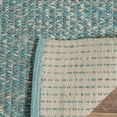 thumbnail image 2 of SAFAVIEH Montauk Zelma Braided Cotton Area Rug, Turquoise/Multi, 6' x 9', 2 of 2