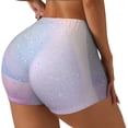 thumbnail image 2 of Naloa Rainbow Biker Shorts for Women Seamless Scrunch Short Women’s Yoga Shorts for Gym Running Sport Shorts - X-Large, 2 of 9