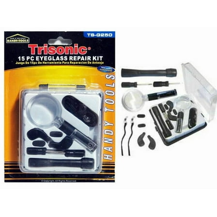 Eyeglass, Sunglasses Repair Kit Makerepairs Case,Black.Brand New.High Quality.