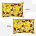 Qekee Duck with Star Sunglasses Print Pillow Cases,Soft Pillowcases