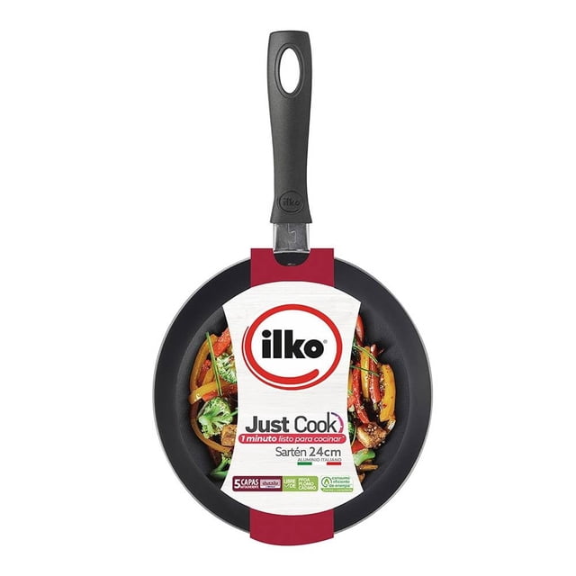 Sartén Ilko Just Cook 24 cm Antiadherente Rojo