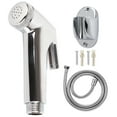thumbnail image 1 of Bathroom Accessories,3Pcs/Set Electroplating Bidet Sprayer Bidet Spray Head Bidet Sprayer Kit Maximized Efficiency, 1 of 8