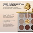 thumbnail image 4 of Paleta de sombras de ojos MORPHE Rich & Foiled Artistry Gold Seeker, 4 of 7