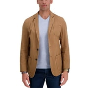 Haggar Men's Smart Wash Performance Blazer & Jackets, Toast, 40-42-R US