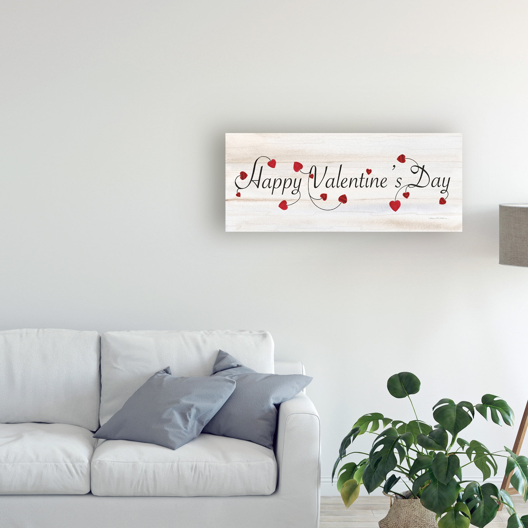 Trademark Fine Art 'Rustic Valentine Saying I' Canvas Art by Kathleen Parr McKenna