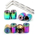 thumbnail image 1 of Tapones antirrobo para válvulas de neumáticos Dsycar Metal Bullet (paquete de 8), 1 of 8