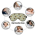 thumbnail image 6 of Uemuo Bees and Flower Pattern Sleep Eye Mask - Light Blocking Sleep Mask Blocking Out Light Perfectly, Soft and Comfortable Night Eye Mask, Eye Blinder, 6 of 7