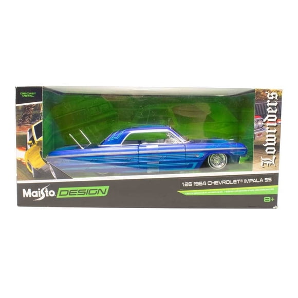 Vehículo de Juguete Maisto Chevrolet Impala 55 Azul