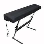 Electronic Piano Keyboard Cover Dust Proof Keyboard Covers with Adjustable Cord