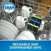 Dawn Non-Scratch Kitchen Dish Sponges, Blue (Pack of 9)