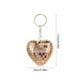 thumbnail image 3 of Heart Reflective Mirror Ball Keychain Pendant, Peach Heart Keychain Bag Pendant, Peach Heart Christmas Ornament, Gift for Women, Unique Decor, Metal Frame, Portable, for Bedroom, 3 of 9