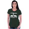 thumbnail image 5 of Funny Mt. Saint Helens Washington WA Women's T Shirt Ladies Tee Brisco Brands 2X, 5 of 6
