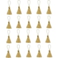 thumbnail image 1 of HUGFEGWE 20pcs 3.7 Inch Mini Tiny Craft Tassels Soft Elegant Handmade Silky Floss Tassels with Cord Loop for Keychain Earring, Jewelry Making, Graduation, Bookmarks, Gift Tag DIY Craft CJ25311-449, 1 of 7