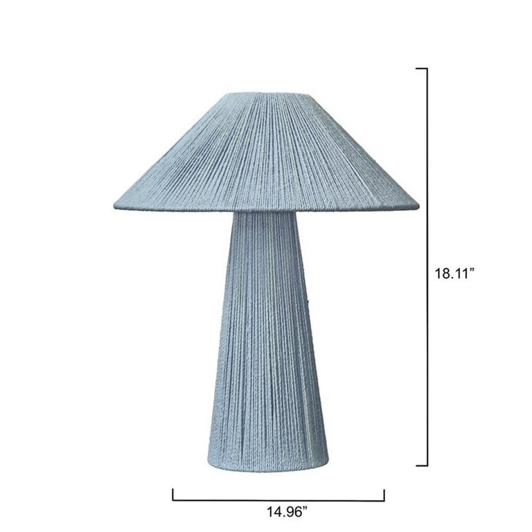 J&D Design Tension Jute Table Lamp