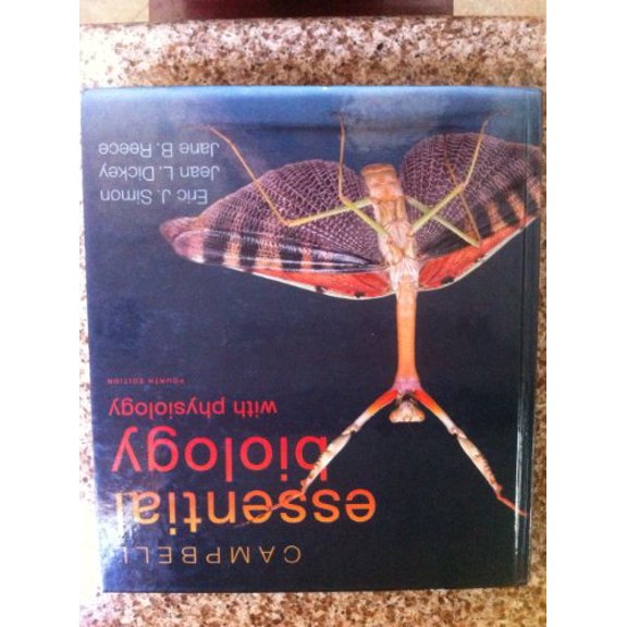 Pre-Owned Campbell Essential Biology with Physiology, 9780321772602, 0321772601, Paperback, 4 edition