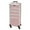 Pink, variant on OmySalon 4-in-1 Aluminum Rolling Makeup Train Case, Portable Makeup Storage Organizer Suitcase, Travel Cosmetology Rolling Case, Beauty Storage Trolley Luggage Lockable W/4 Removable Wheels(Black)