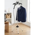 thumbnail image 2 of golytefs Graduation Gown Display Stand with Ironing Glove Portable Hanging Clothes Stand Multi-purpose Telescopic Metal Steamer Rack for Jacket Coat Shirt Display, 2 of 8