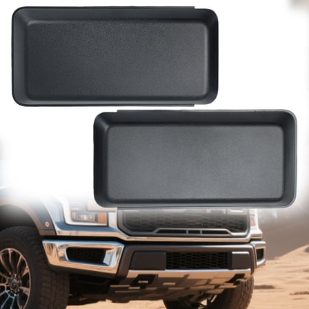 AUTOXBERT Front Bumper Guards Inserts Pads End Caps Cover Set Fit for Ford F150 2018-2020
