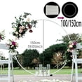 thumbnail image 1 of 1 Set Garland Stand Easy to Assemble Multi-functional PVC  Circle Balloon Flower Arch Stand Kit for Wedding, 1 of 10