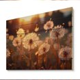 thumbnail image 2 of Designart "Dandelion Wishes" Floral Print on Natural Pine Wood, 2 of 5