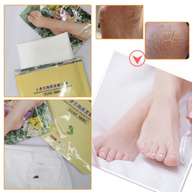 Final Clearance! 1 Pair Exfoliating Foot Peeling Mask Feet Peel Mask