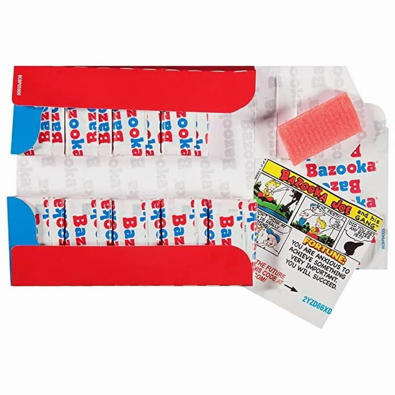 その他 BAZOOKAGOAL Bazooka Original & Blue Razz Bubble Gum, 10 pieces - Walmart.com