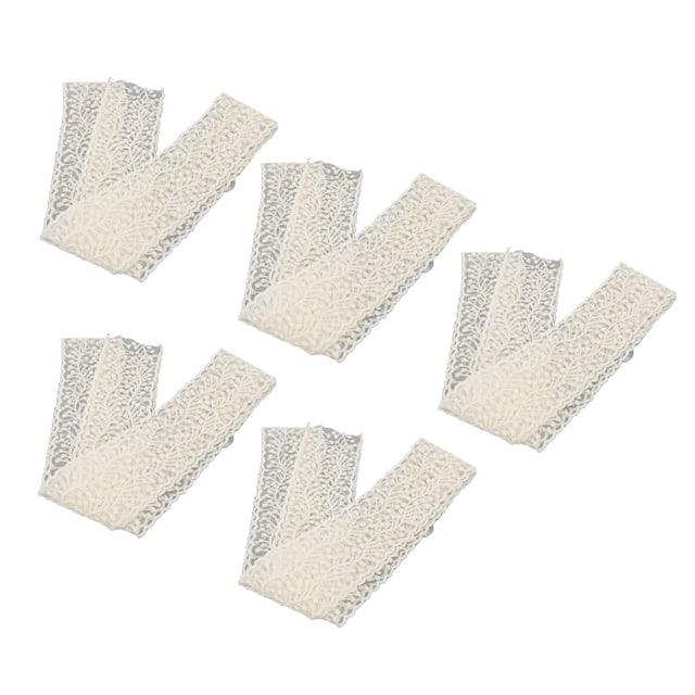 Cinta Decorativa, 7 Cm De Ancho, 5 Rollos, 2 Yardas, Patrón Vívido, Diseño Elegante, Cinta De Encaje De Corte Flexible Para Envolver Costura