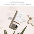 thumbnail image 2 of Crema hidratante con color PÜR 4 en 1 con SPF 20 Dark Almond Vegan, 2 of 9