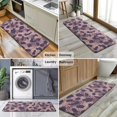 thumbnail image 6 of Purple and Pink Leopard Pattern Kitchen Rug Mat,Kitchen Runner Rugs Non Skid Washable,Decorative Kitchen Floor Mats for Kitchen,Sink,Laundry,17"x47.2", 6 of 7
