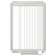 thumbnail image 1 of In-Out Magnetic Dry Erase Board  24x36  Silver Frame, 1 of 1