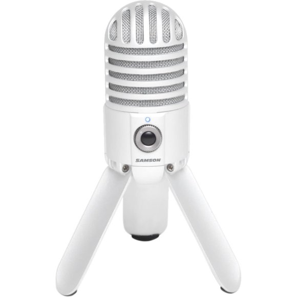 Samson Meteor Mic Microphone à Condensateur de Studio USB (Blanc)