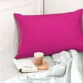 thumbnail image 4 of Fotbe Darkmagenta Funda de Almohada Decorativa Estilo Occidental, Lujo en Algodón, Fundas para Almohadas King, Cojín Estampado para Decoración del Hogar-20"x30", 4 of 6