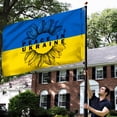 thumbnail image 3 of Flagwix Peace In Ukraine. Sunflower Grommet Flag THN3809GF - 5x8 ft., No Flag Pole Rings, 3 of 6