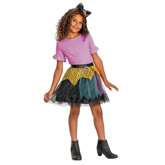Tween The Nightmare Before Christmas Sally Tutu Costume Kit - One Size
