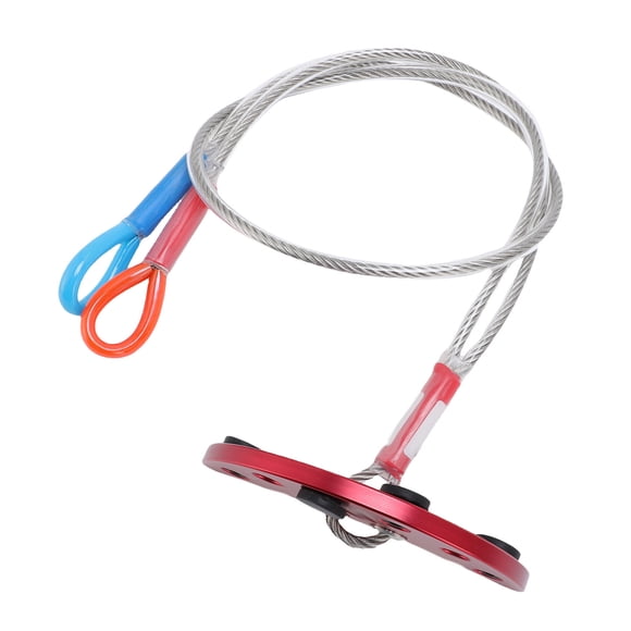 Point d'Ancrage en Fil d'Acier, Ceinture de Sécurité pour Travaux Aériens, Point d'Ancrage Amovible Fixé, Adapté aux Activités Extérieures