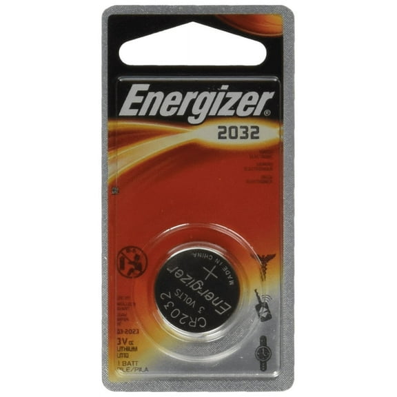 Energizer CR2032 Battery Lithium 2032 Button Cell 3V Coin Watch (Pack of 6)